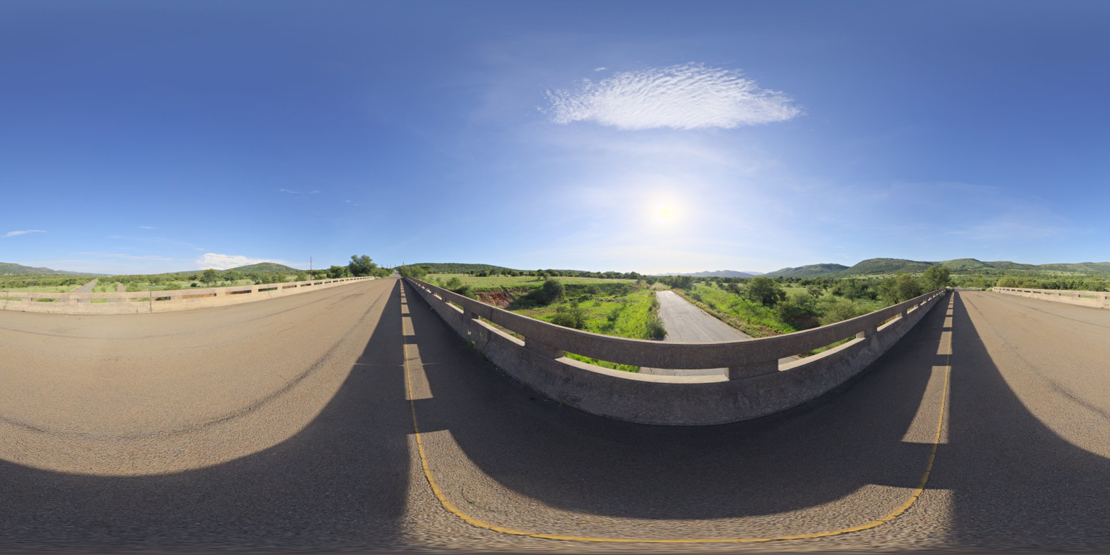 HDRI – Derelict Overpass – skies - thumbnail 1