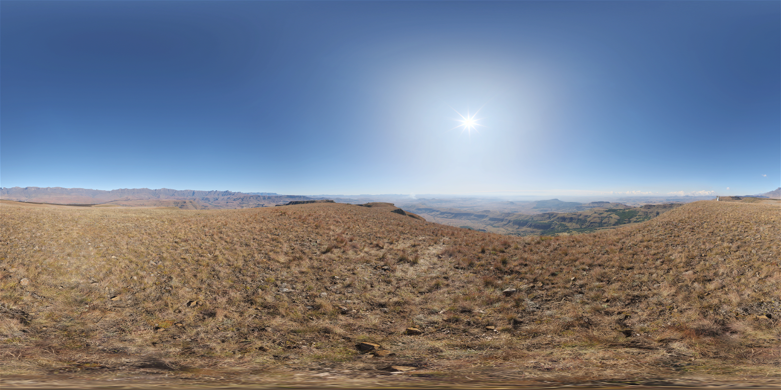 HDRI – Drakensberg Solitary Mountain – outdoor - thumbnail 1