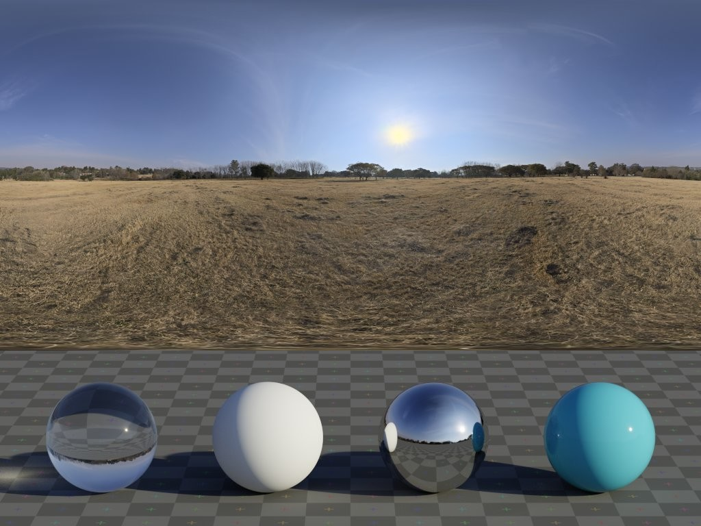 HDRI – Dry Field – skies - thumbnail 3