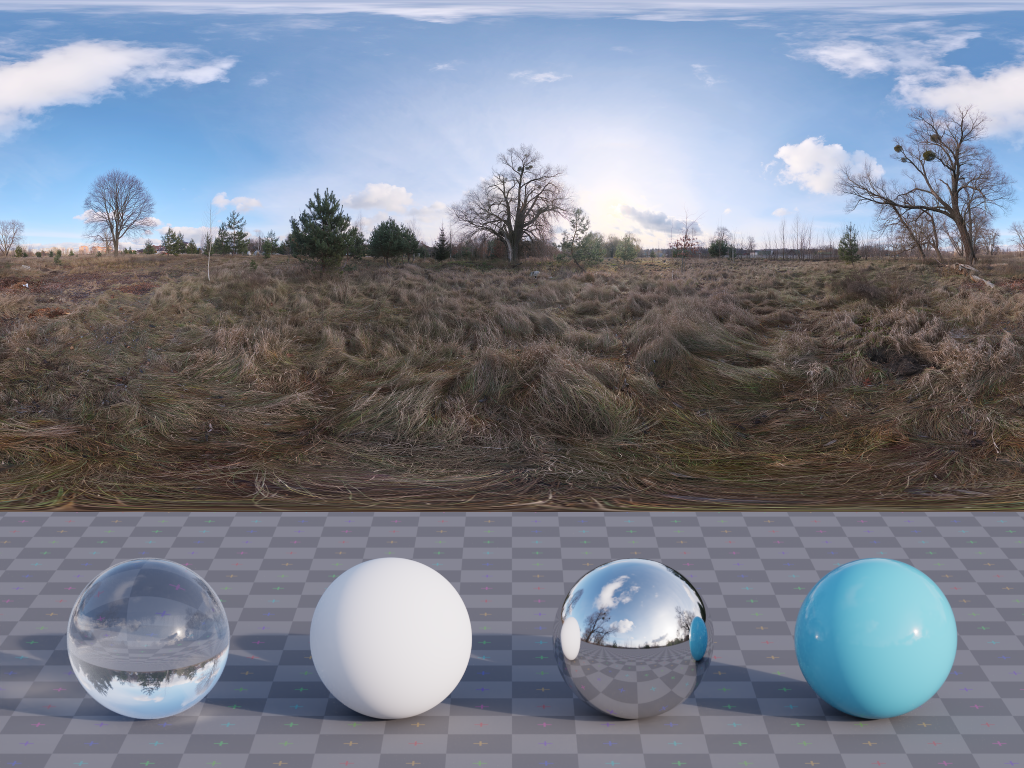 HDRI – Dry Meadow – outdoor - thumbnail 3