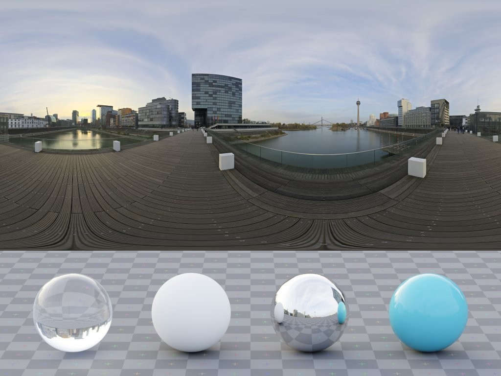 HDRI – Dusseldorf Bridge – urban - thumbnail 3