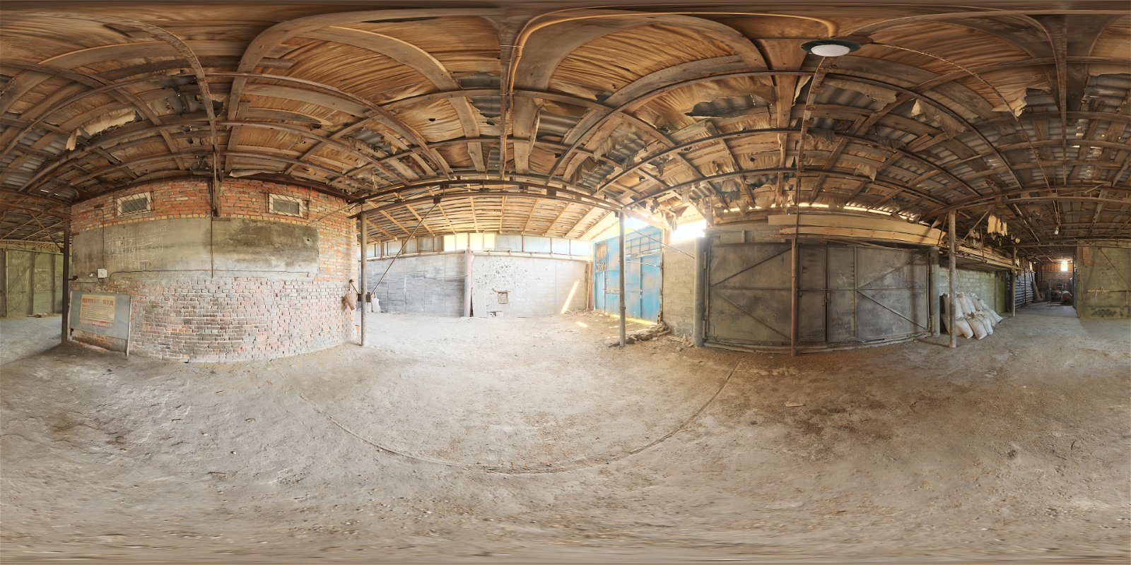 HDRI – Empty Workshop – indoor - thumbnail 1