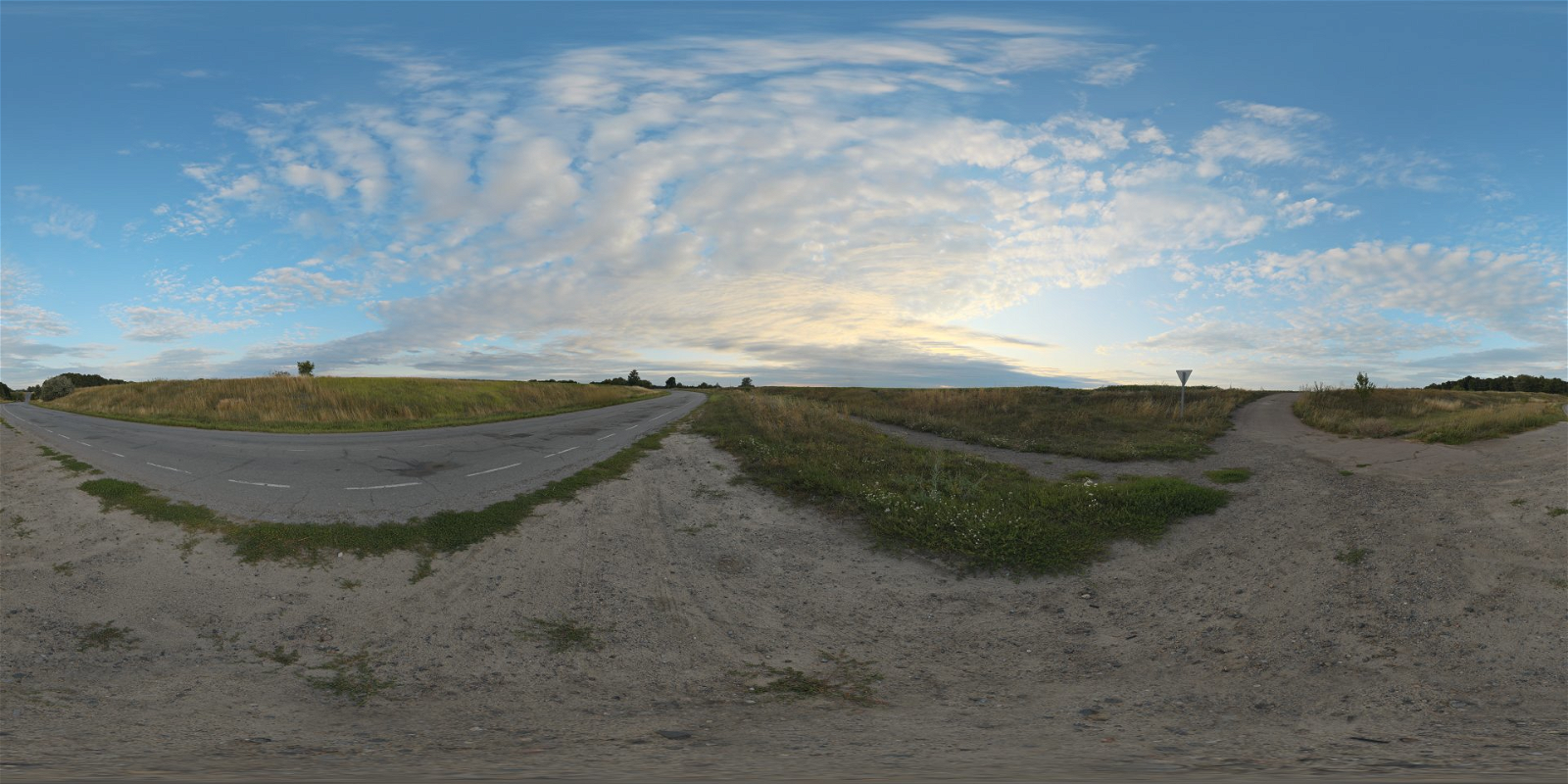 HDRI – Evening Road 01 – skies - thumbnail 1