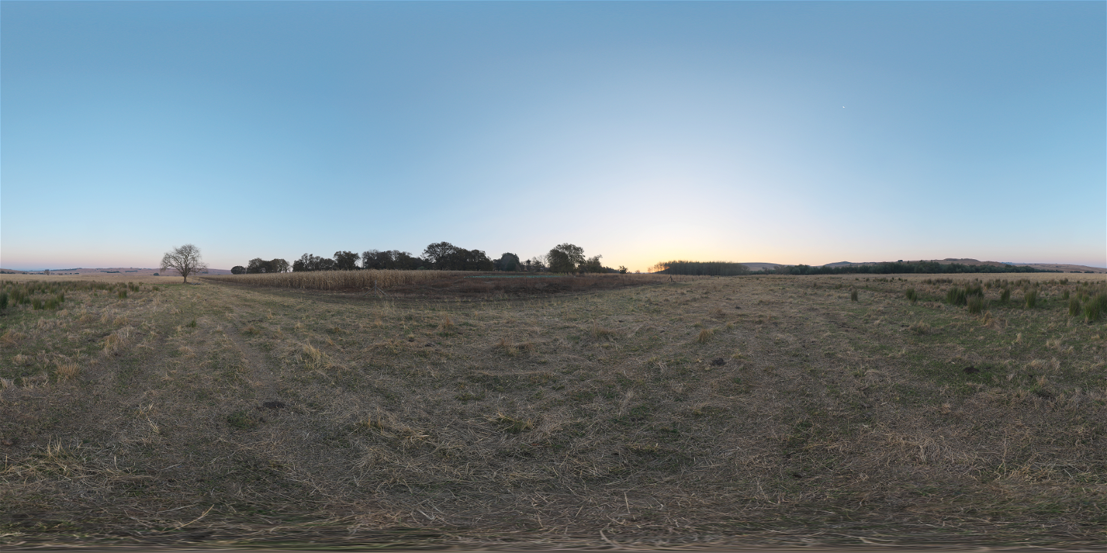 HDRI – Farm Sunset – natural light - thumbnail 1