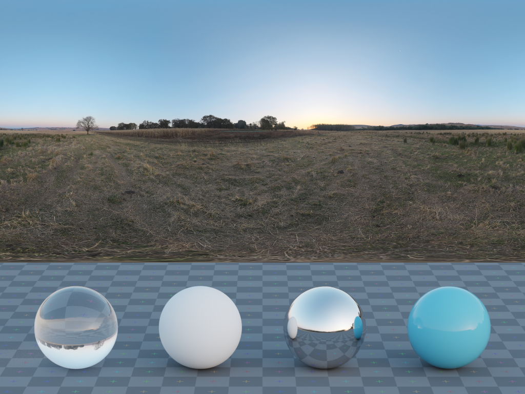 HDRI – Farm Sunset – natural light - thumbnail 3