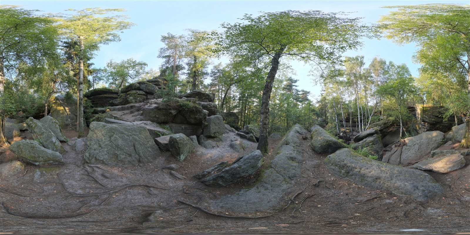 HDRI – Felsenlabyrinth – nature - thumbnail 1