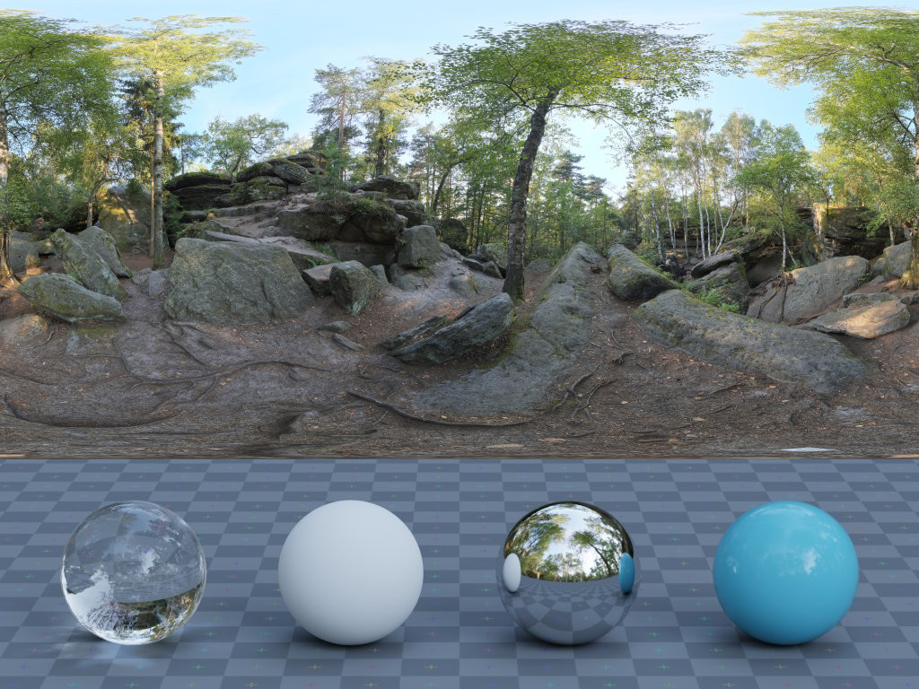 HDRI – Felsenlabyrinth – nature - thumbnail 3