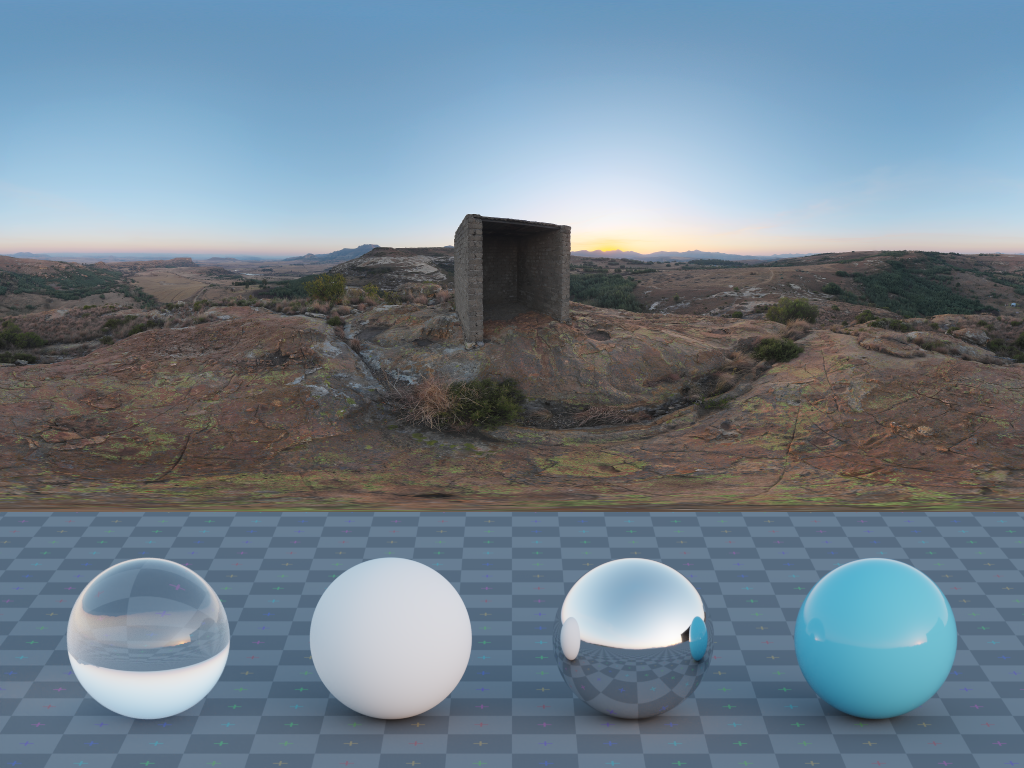 HDRI – Fouriesburg Mountain Lookout 2 – natural light - thumbnail 3