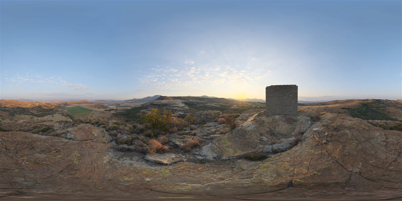 HDRI – Fouriesburg Mountain Lookout – nature - thumbnail 1