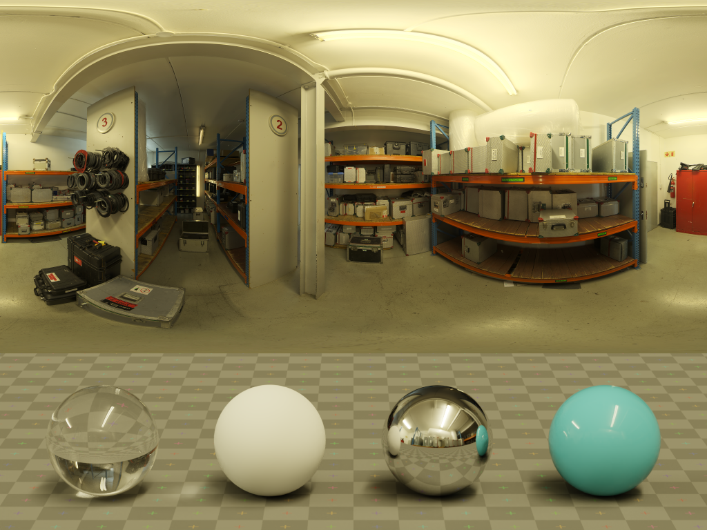 HDRI – Gear Store – artificial light - thumbnail 3