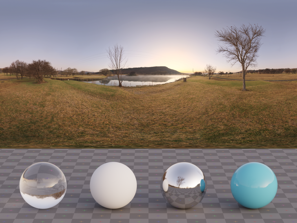 HDRI – Golf Course Sunrise – outdoor - thumbnail 3