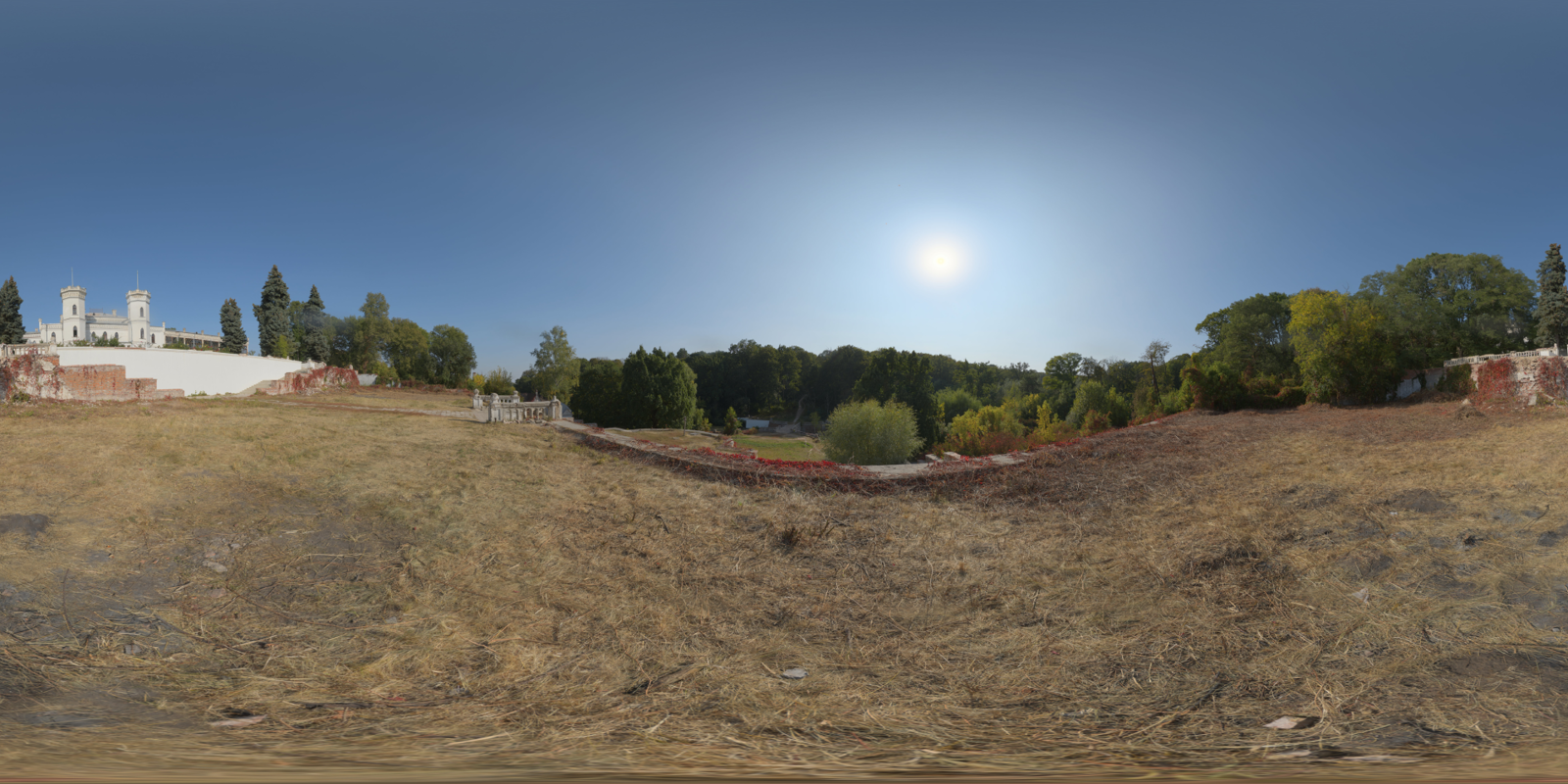 HDRI – Gothic Manor 02 – outdoor - thumbnail 1