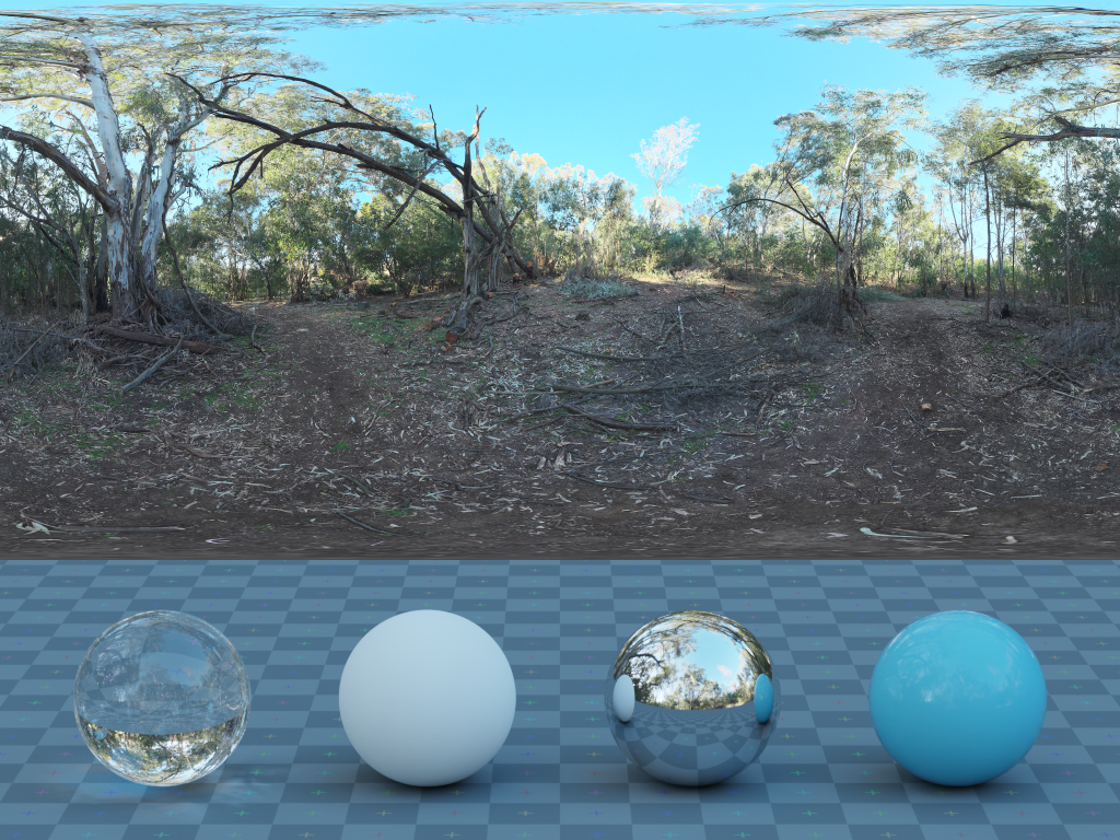 HDRI – Gum Trees – natural light - thumbnail 3