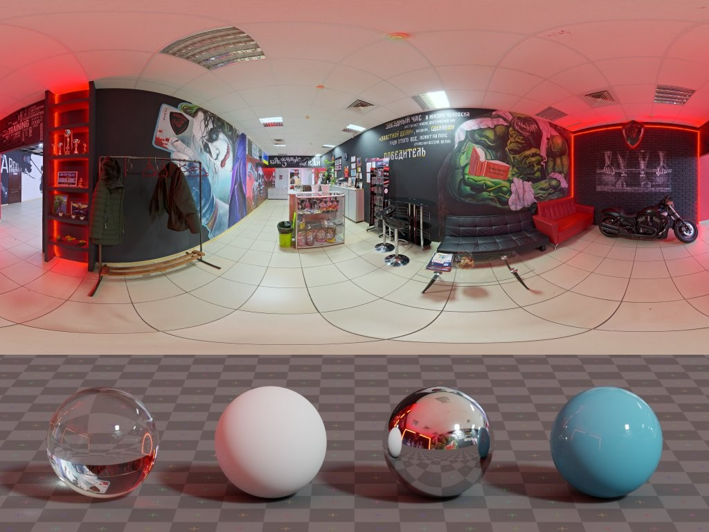 HDRI – Gym Entrance – urban - thumbnail 3