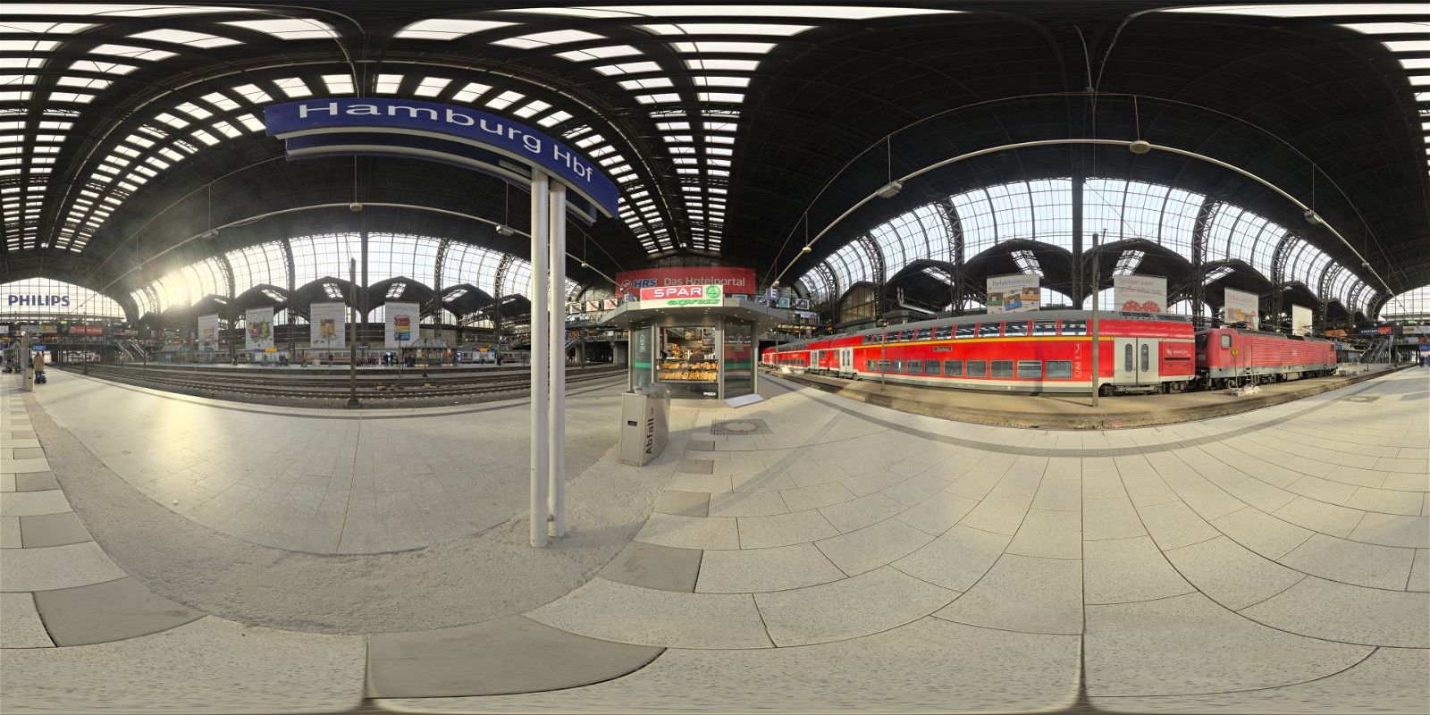 HDRI – Hamburg Hbf – urban - thumbnail 1