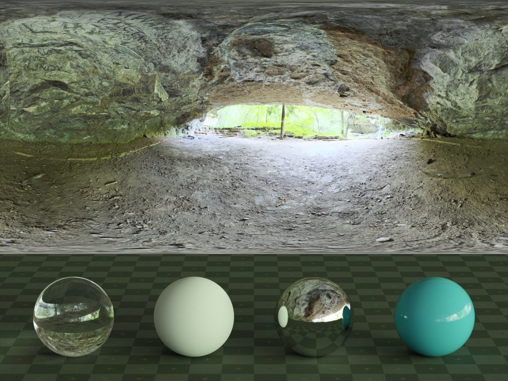 HDRI – Hiker’s Cave – nature - thumbnail 3