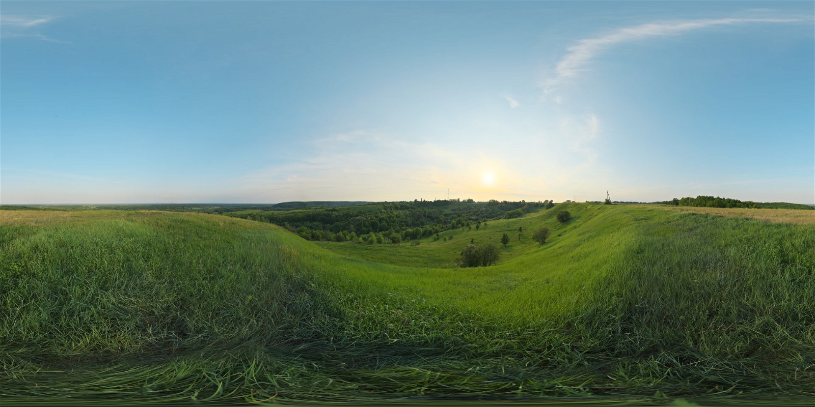 HDRI – Hilly Terrain 01 – nature - thumbnail 1