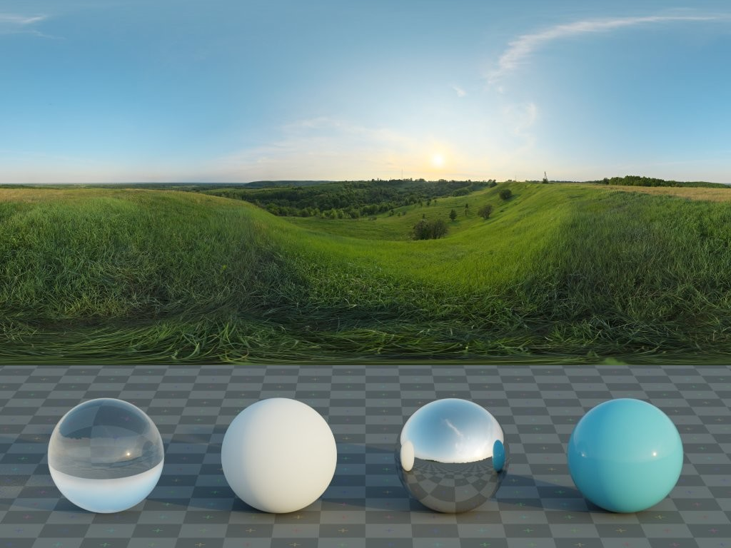 HDRI – Hilly Terrain 01 – nature - thumbnail 3