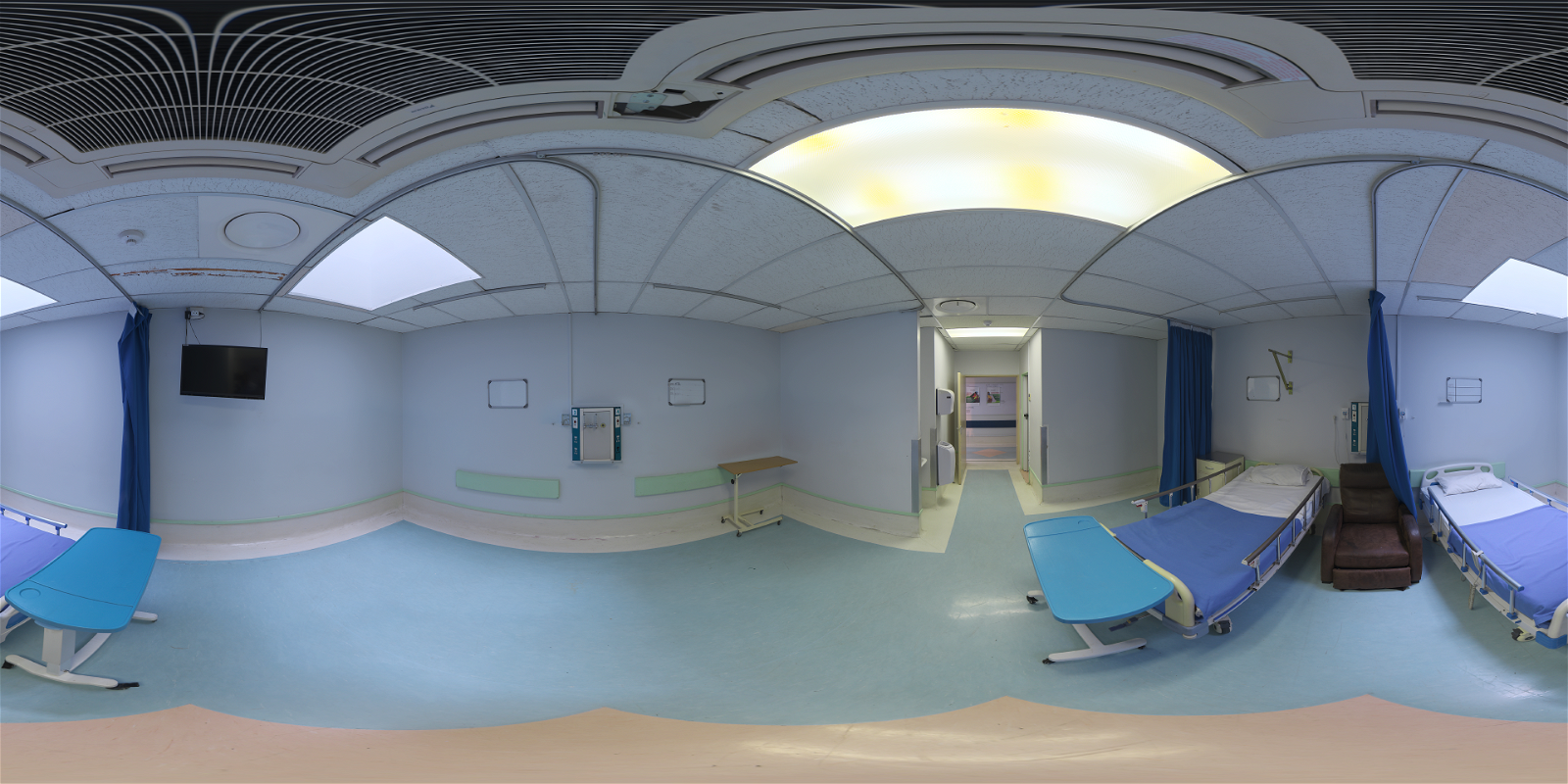 HDRI – Hospital Room 2 – urban - thumbnail 1