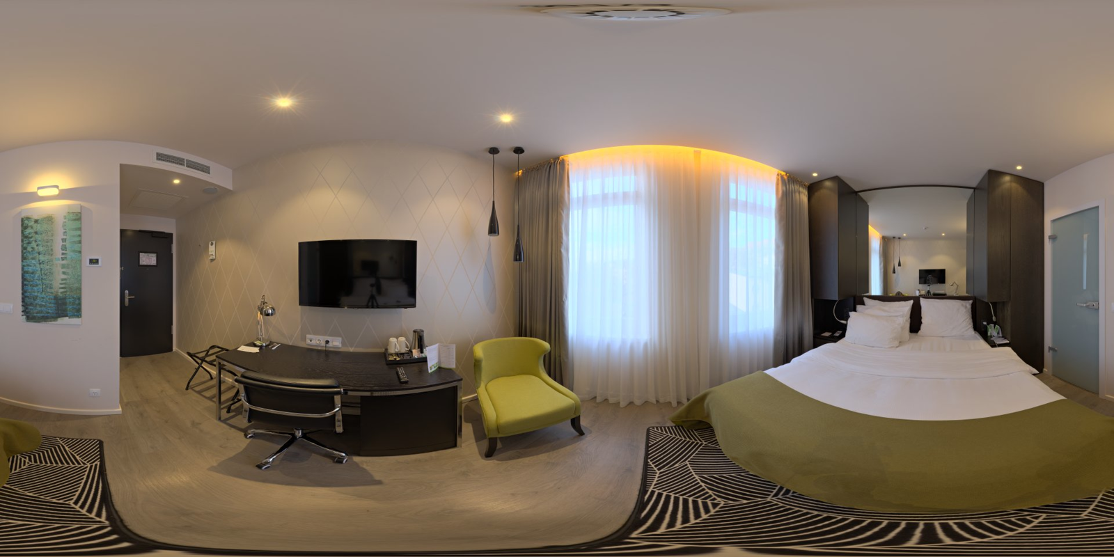 HDRI – Hotel Room – urban - thumbnail 1