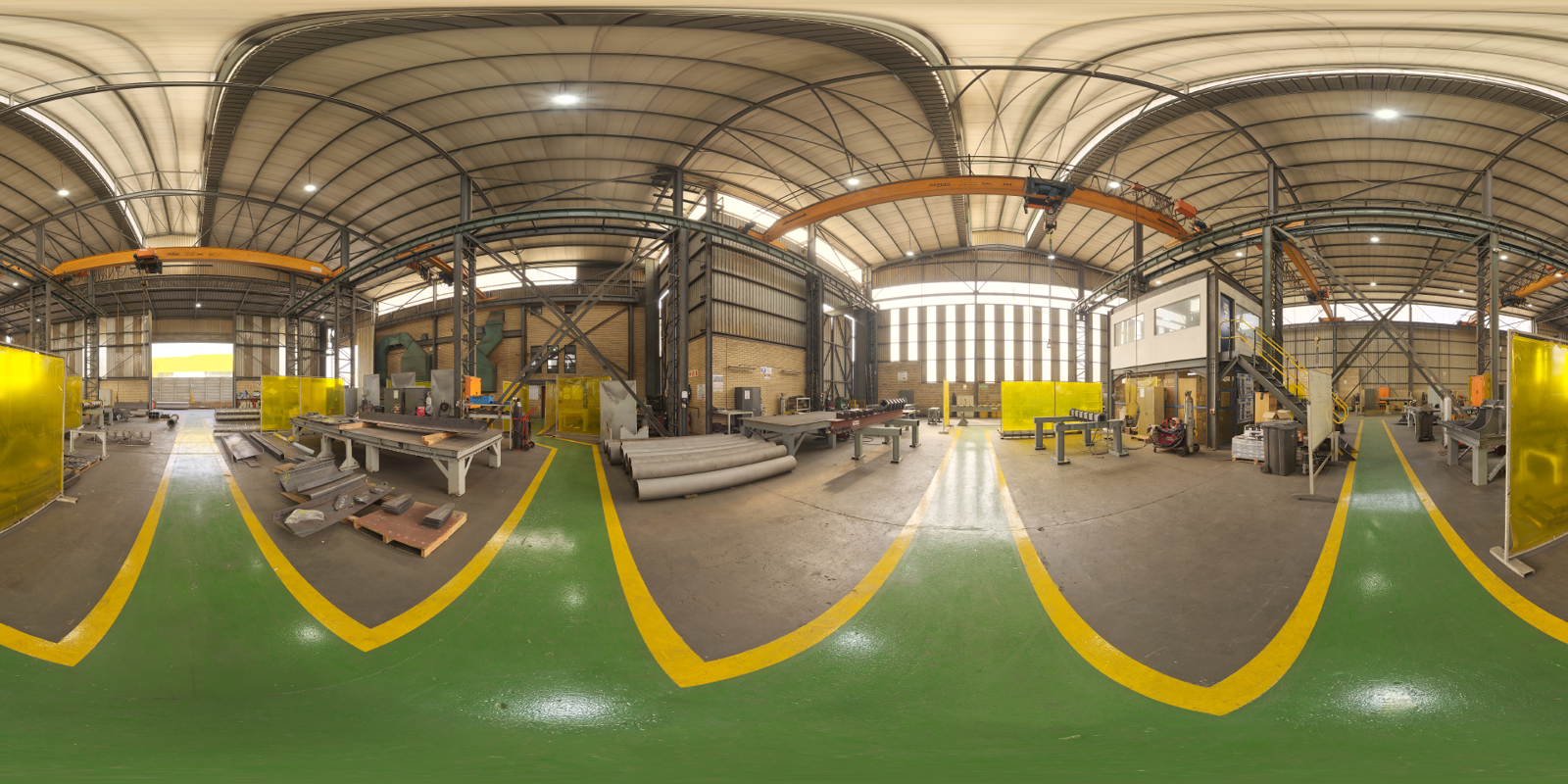 HDRI – Industrial Workshop Foundry – medium contrast - thumbnail 1