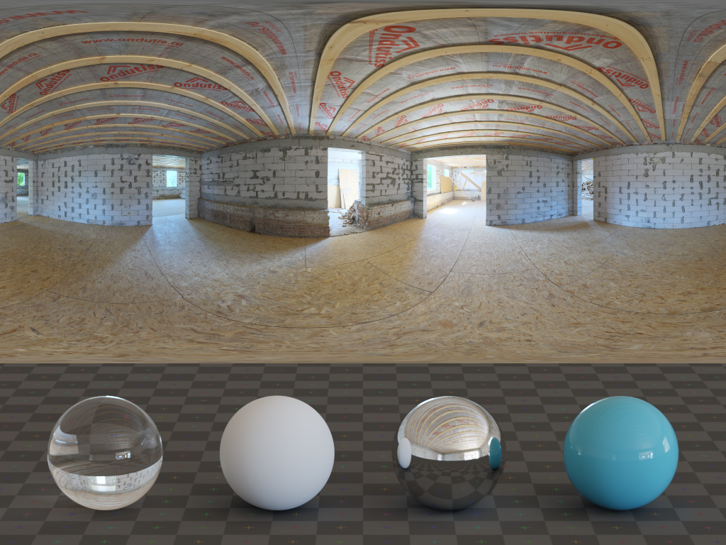 HDRI – Interior Construction – low contrast - thumbnail 3