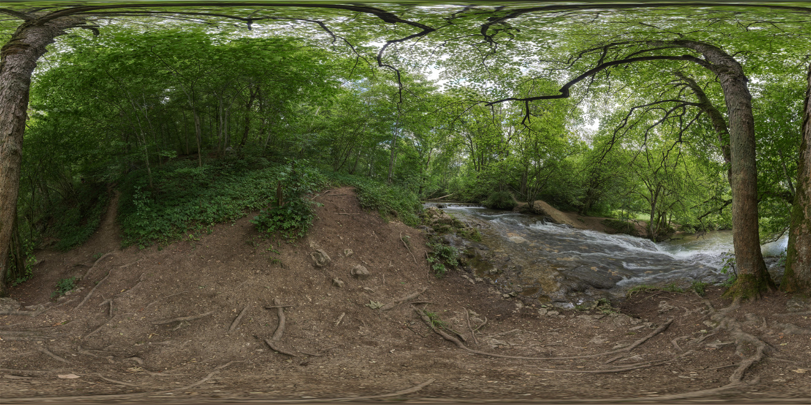 HDRI – Lauter Waterfall – nature - thumbnail 1