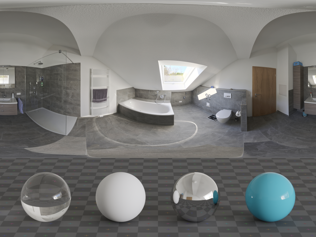 HDRI – Modern Bathroom – midday - thumbnail 3