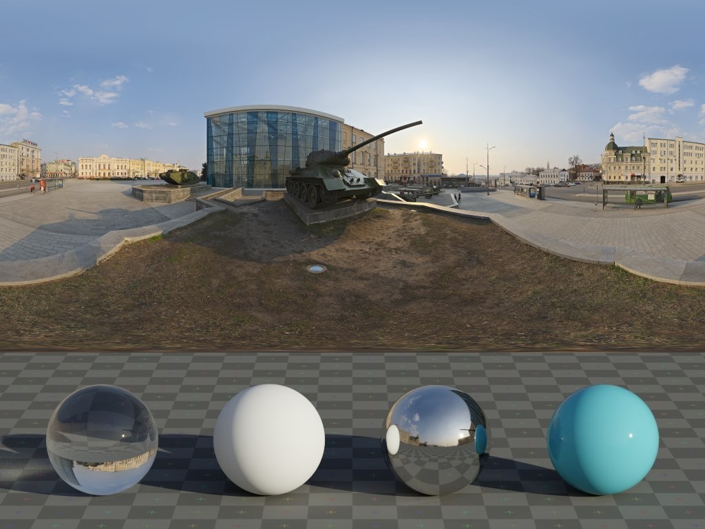 HDRI – Museum of History – urban - thumbnail 3