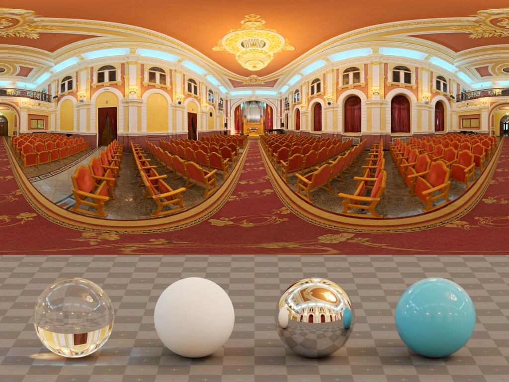 HDRI – Music Hall 01 – urban - thumbnail 3