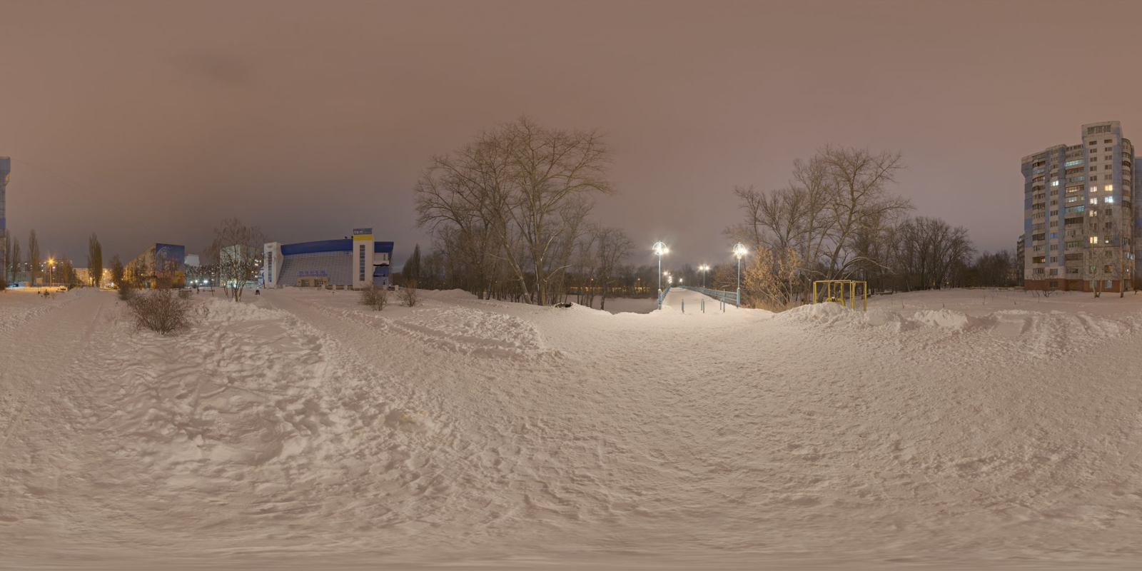 HDRI – Night Bridge – urban - thumbnail 1