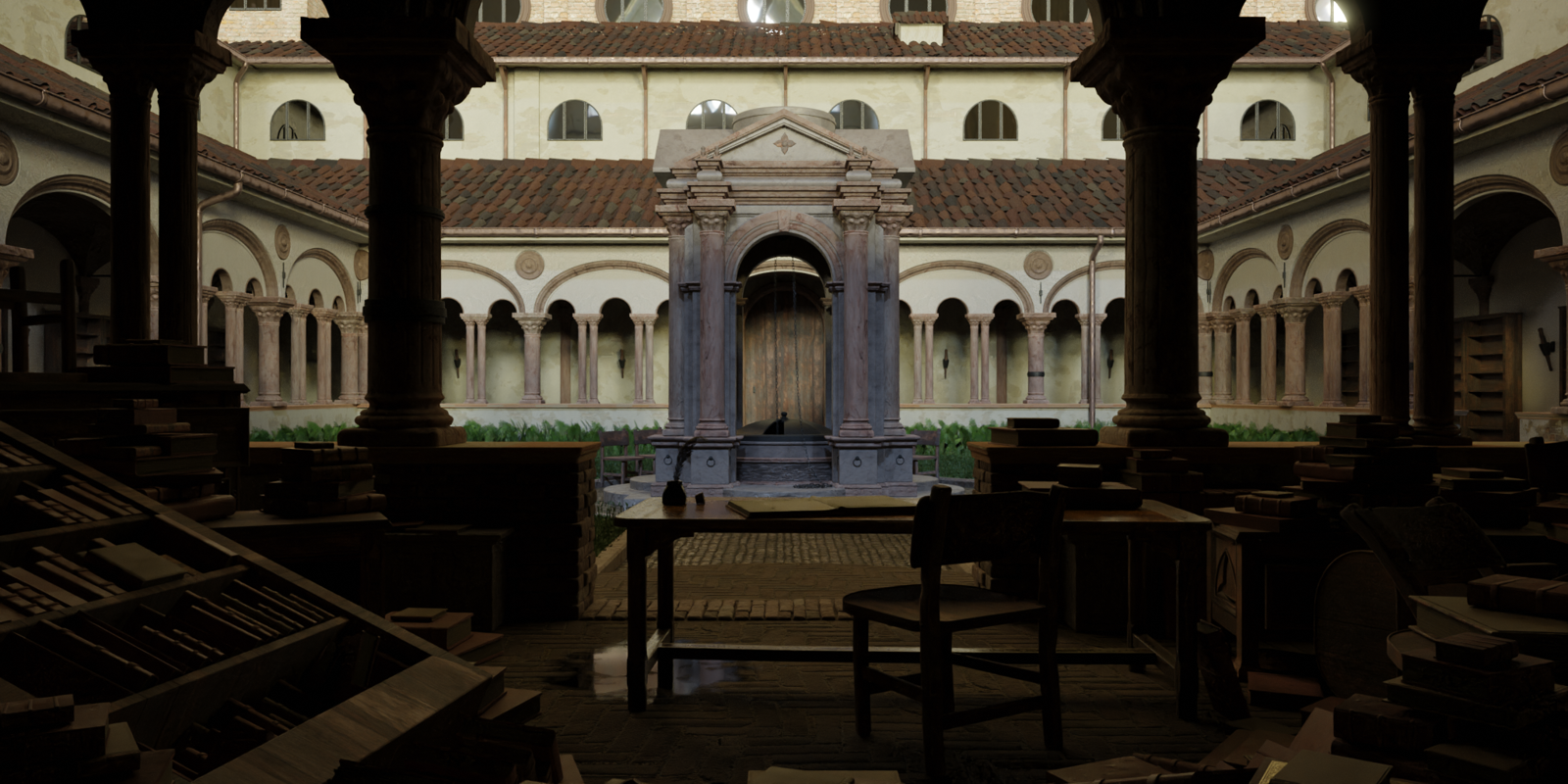 HDRI – Old Hall – urban - thumbnail 2