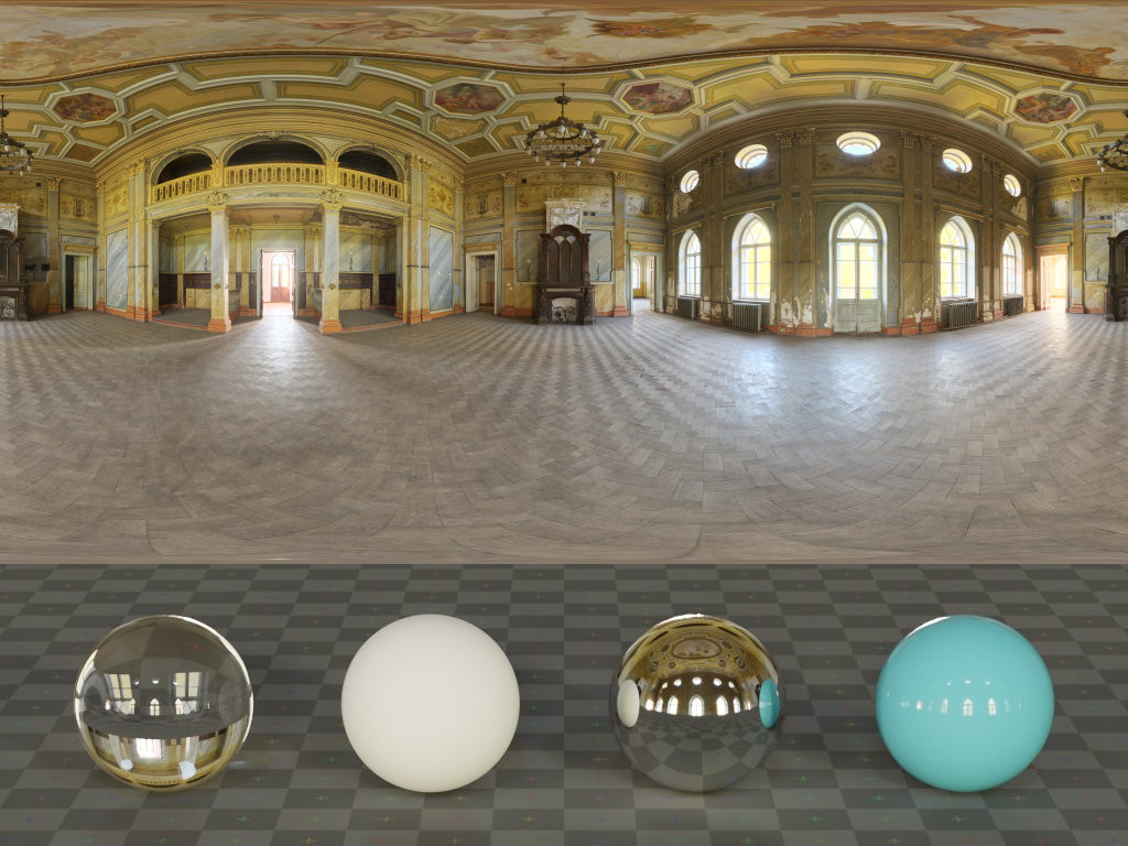 HDRI – Old Hall – urban - thumbnail 3