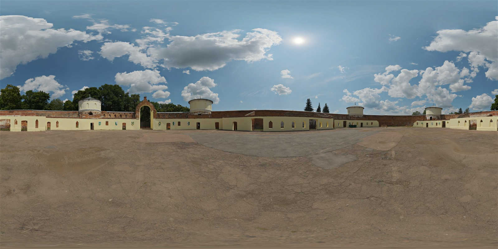 HDRI – Old Outdoor Theater – skies - thumbnail 1