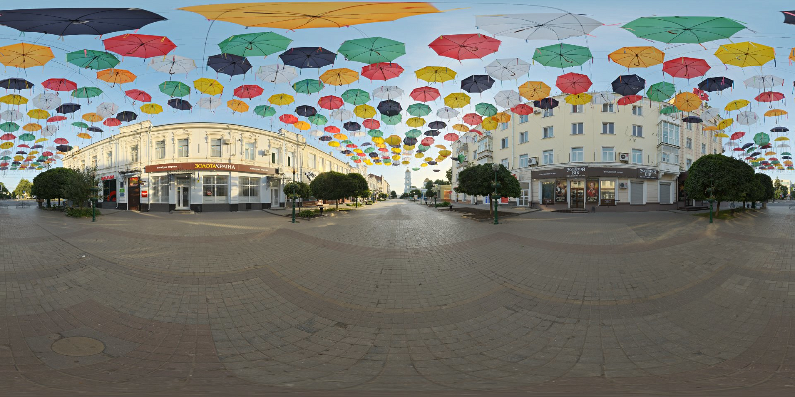 HDRI – Outdoor Umbrellas – urban - thumbnail 1