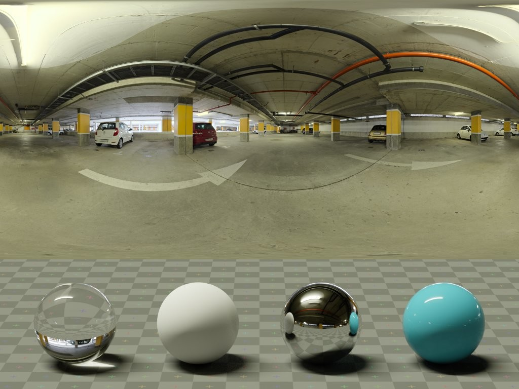 HDRI – Parking Garage – urban - thumbnail 3