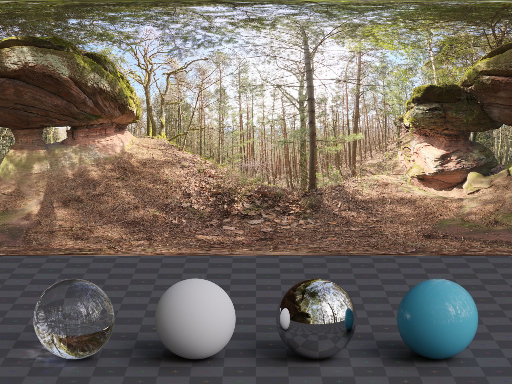 HDRI – Pf�lzer Forest 01 – nature - thumbnail 3