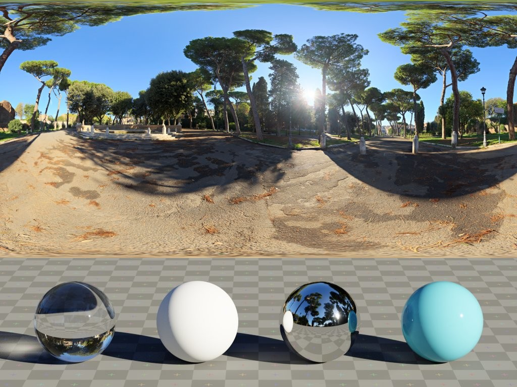 HDRI – Piazza Martin Lutero – nature - thumbnail 3