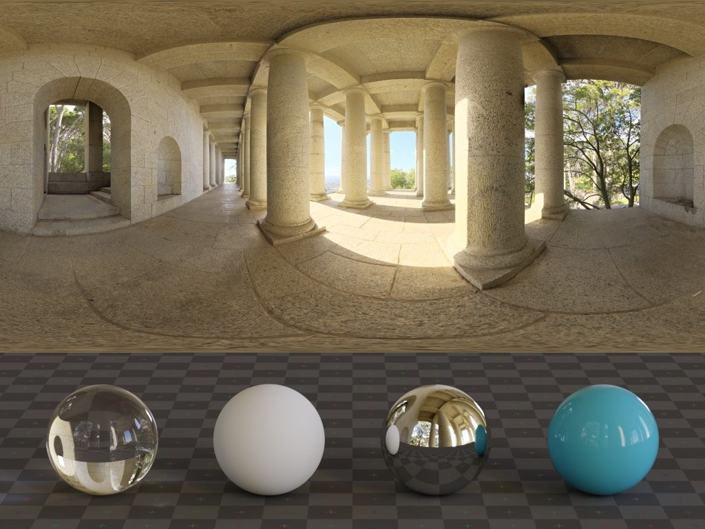 HDRI – Pillars – urban - thumbnail 3