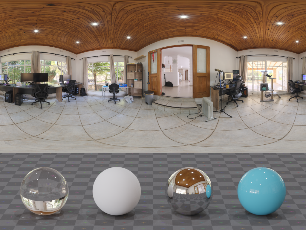 HDRI – Poly Haven Studio – indoor - thumbnail 3