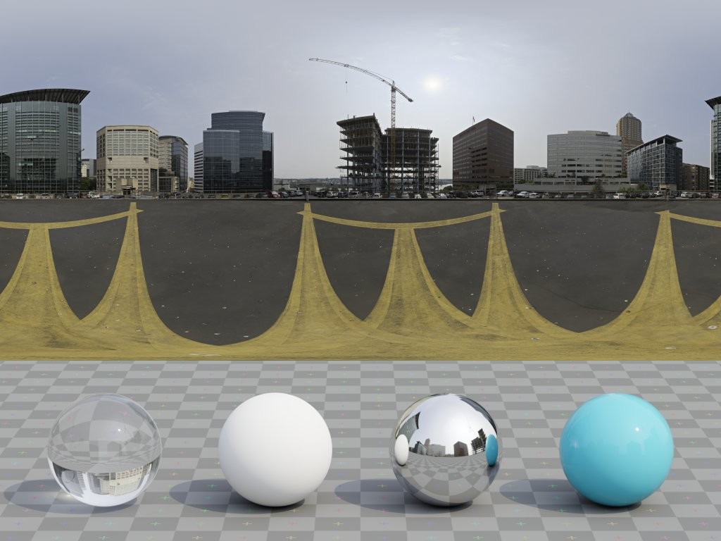 HDRI – Portland Landing pad – urban - thumbnail 3