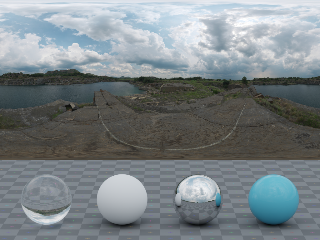 HDRI – Quarry Cloudy – natural light - thumbnail 3