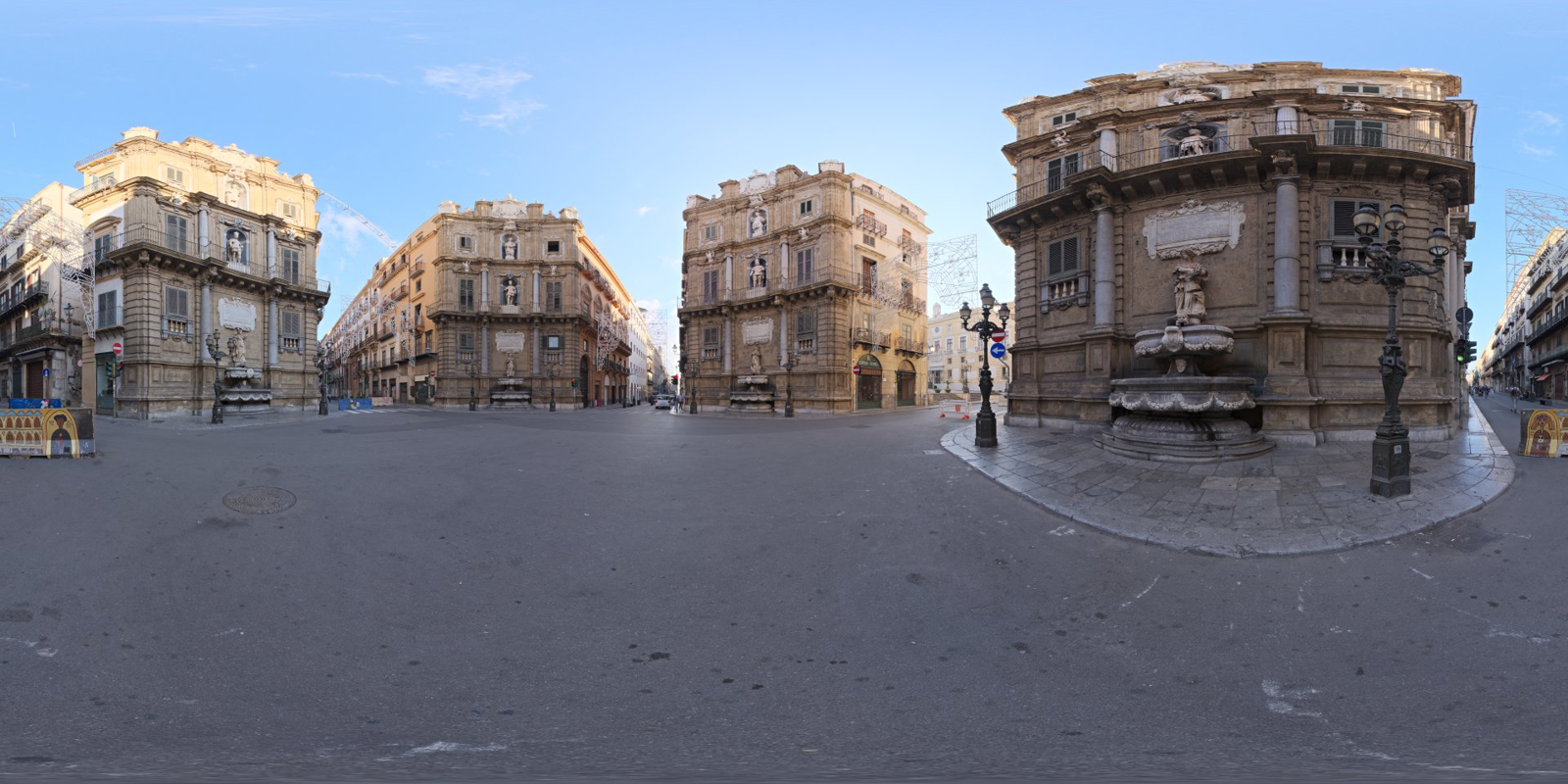 HDRI – Quattro Canti – urban - thumbnail 1