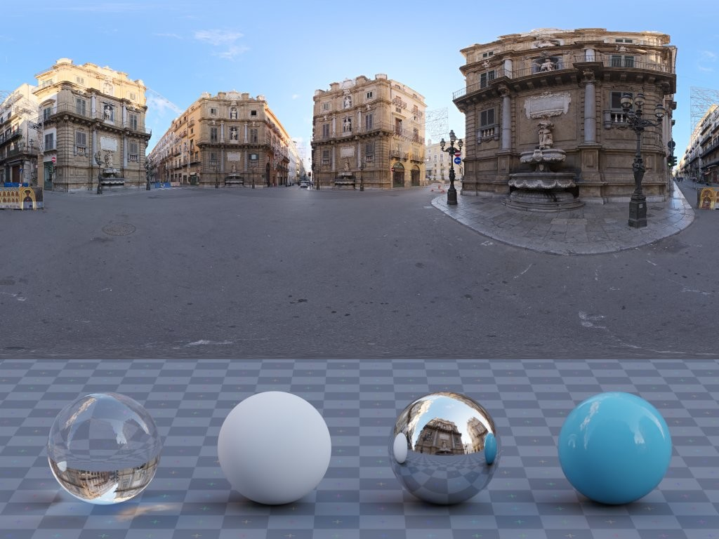 HDRI – Quattro Canti – urban - thumbnail 3