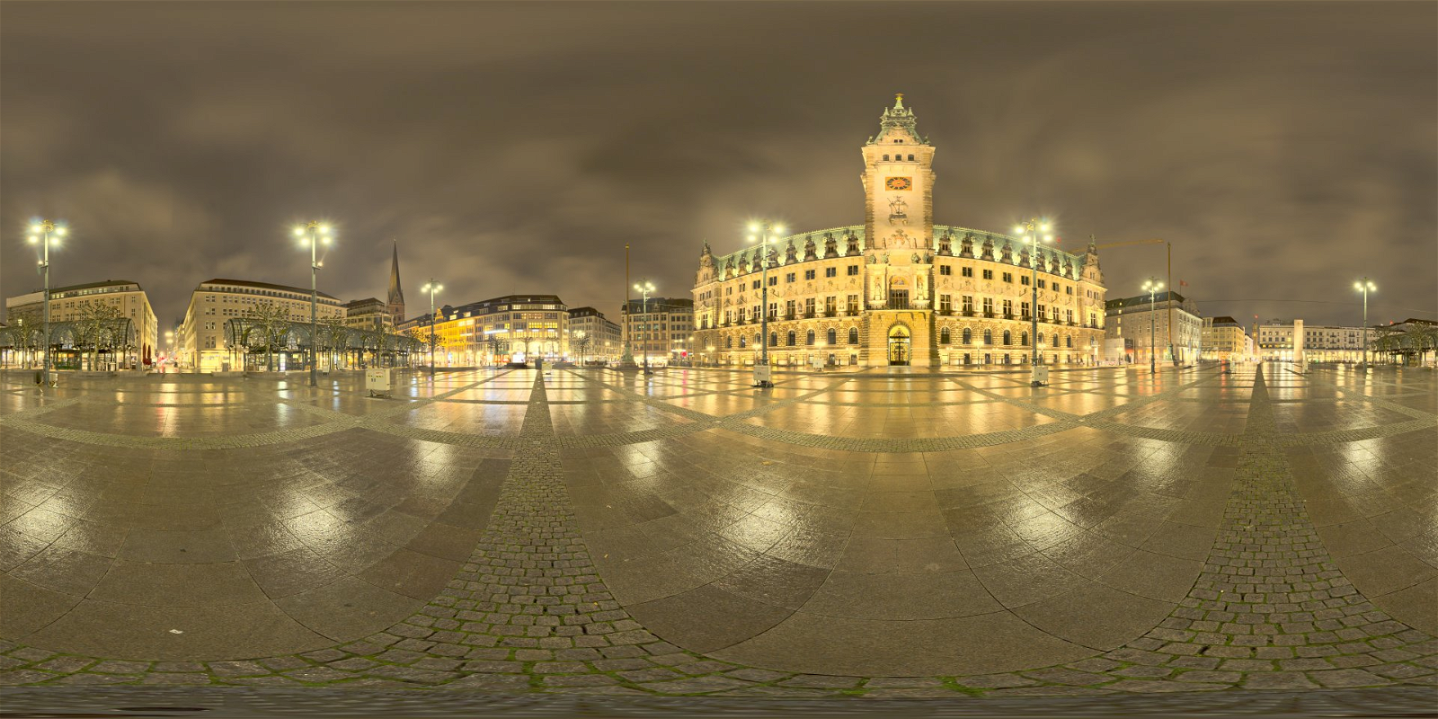 HDRI – Rathaus – urban - thumbnail 1