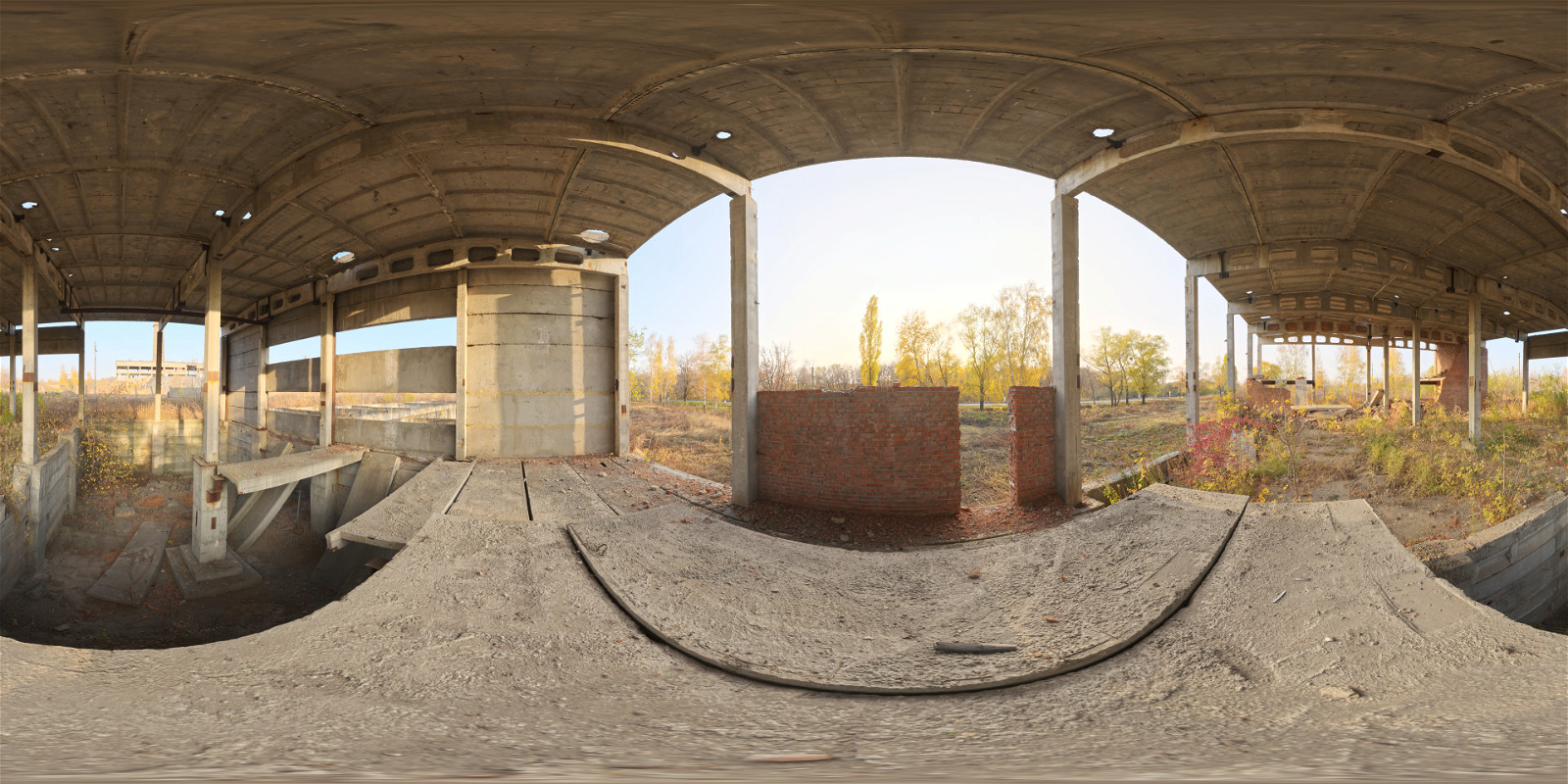 HDRI – Reinforced Concrete 01 – indoor - thumbnail 1