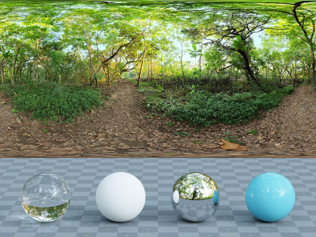 HDRI – River Walk 1 – nature - thumbnail 3