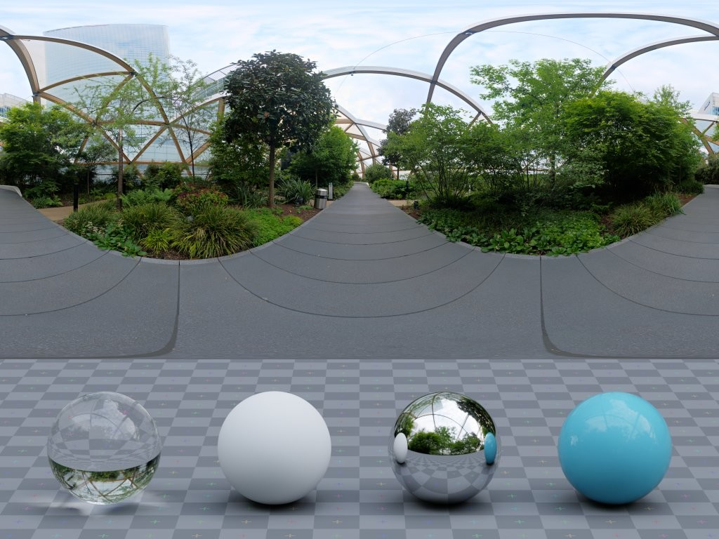 HDRI – Roof Garden – nature - thumbnail 3