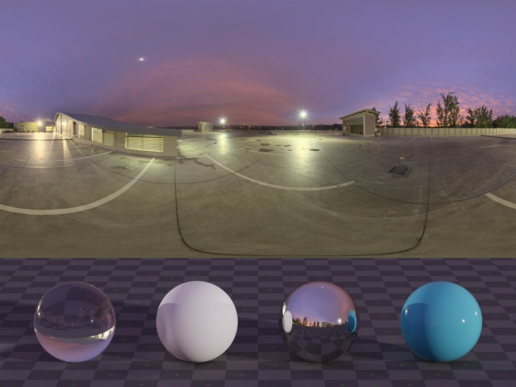 HDRI – Rooftop Night – skies - thumbnail 3