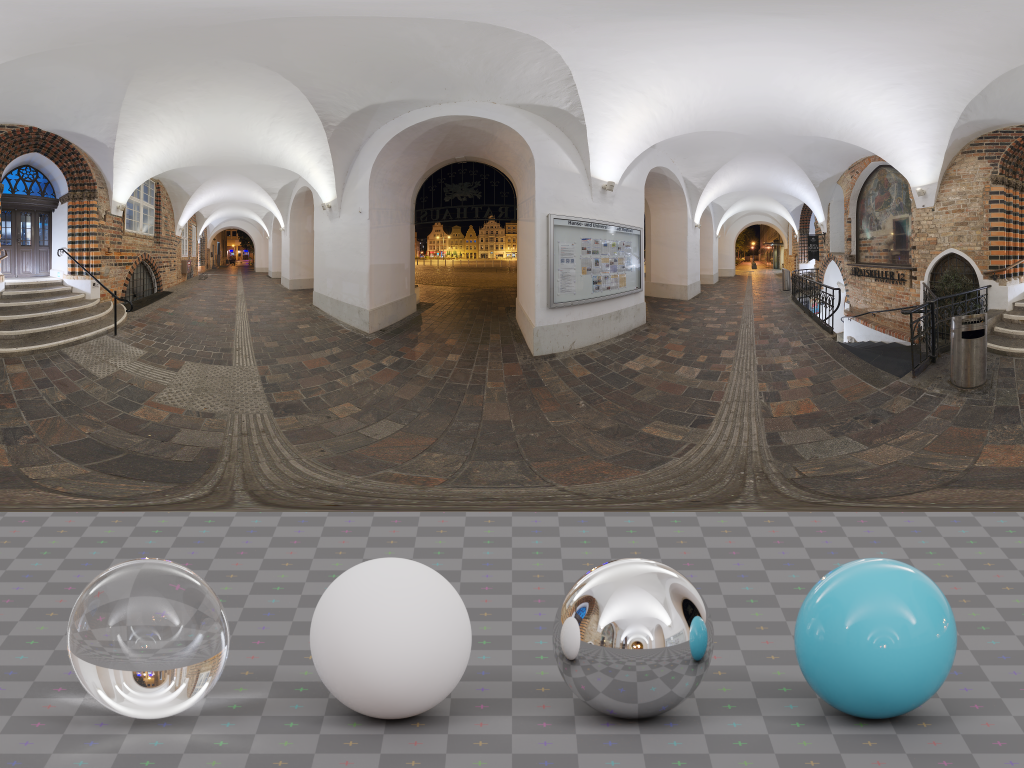 HDRI – Rostock Arches – artificial light - thumbnail 3